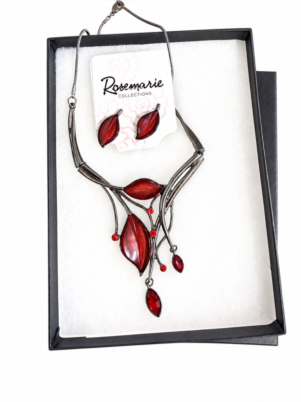 Rosemarie Statement Necklace & Earring Set